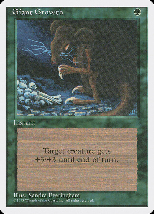 MTG Card Title: Giant Growth 4ED/248