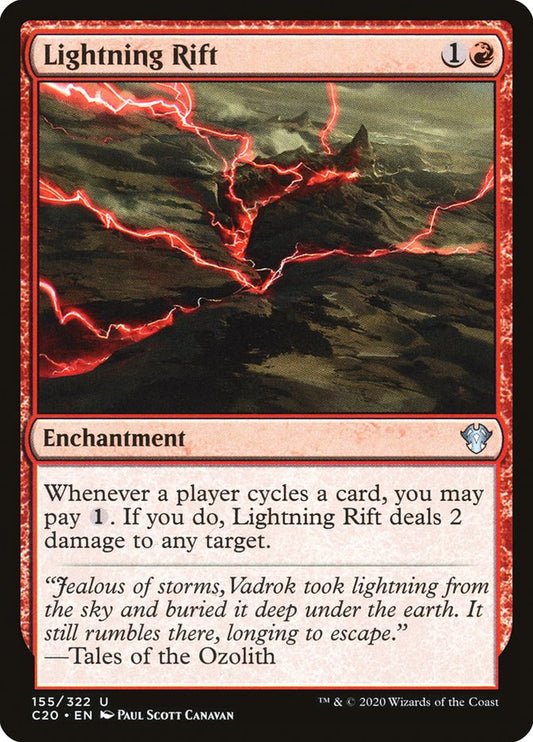 MTG Card Title: Lightning Rift C20/155