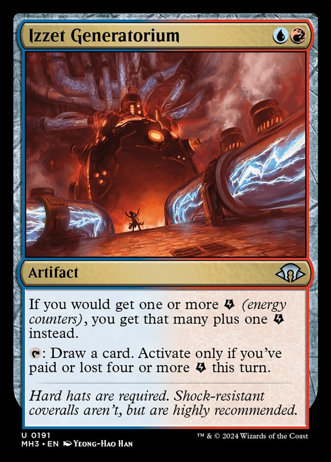MTG Card Title: Izzet Generatorium MH3/191