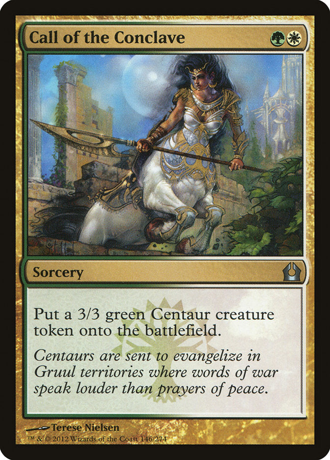 MTG Card Title: Call of the Conclave RTR/146