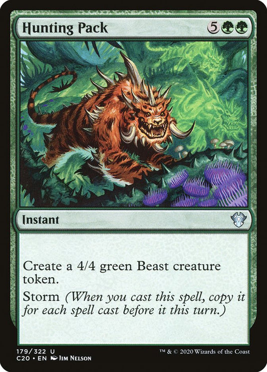 MTG Card Title: Hunting Pack C20/179