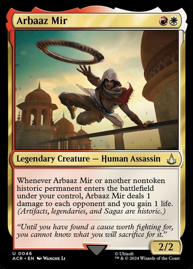 MTG Card Title: Arbaaz Mir ACR/46
