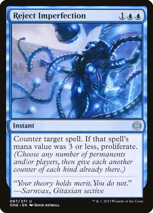 MTG Card Title: Reject Imperfection ONE/67