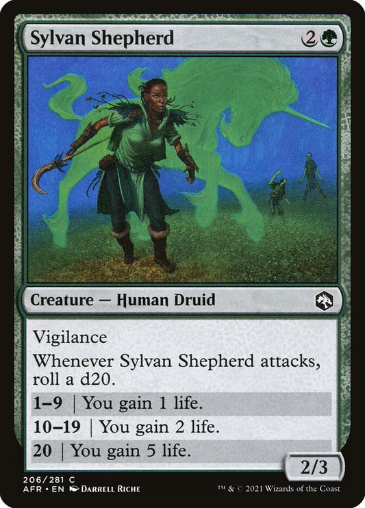 MTG Card Title: Sylvan Shepherd AFR/206