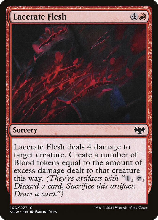 MTG Card Title: Lacerate Flesh VOW/166