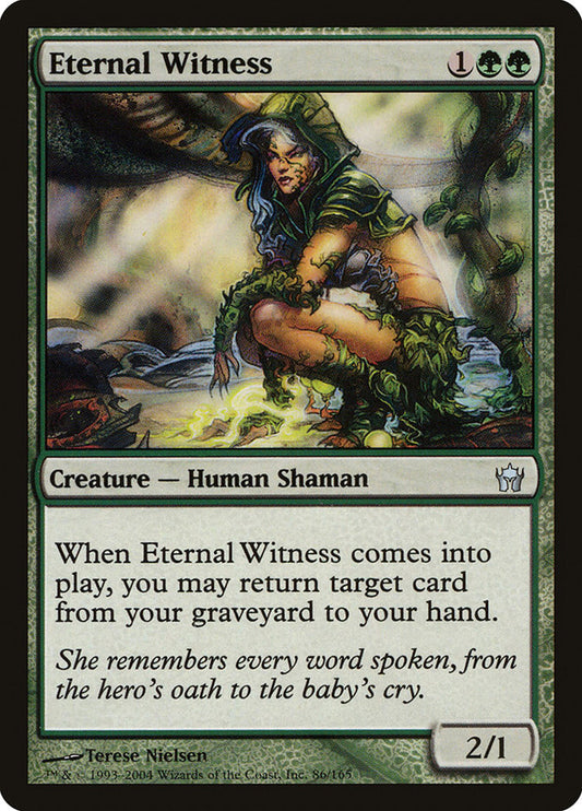 MTG Card Title: Eternal Witness 5DN/86