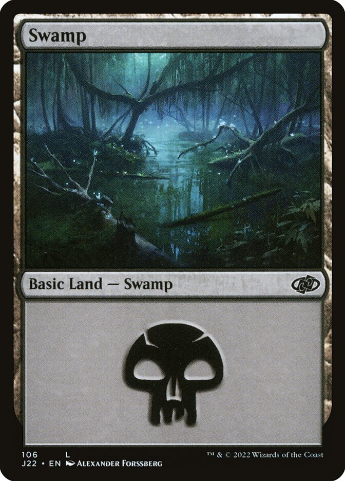 MTG Card Title: Swamp J22/106