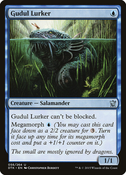 MTG Card Title: Gudul Lurker DTK/56