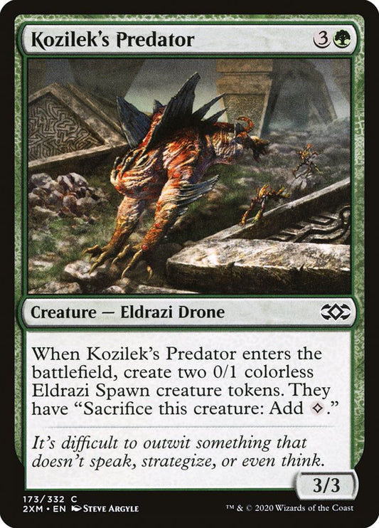 MTG Card Title: Kozilek's Predator 2XM/173