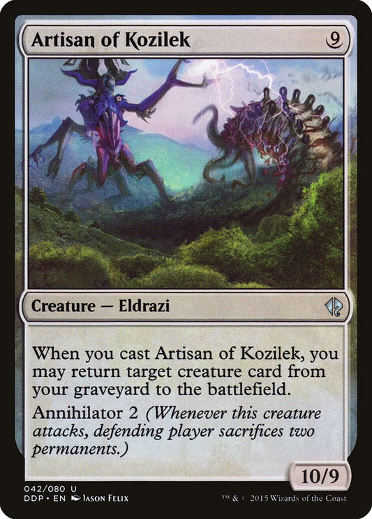 MTG Card Title: Artisan of Kozilek DDP/42