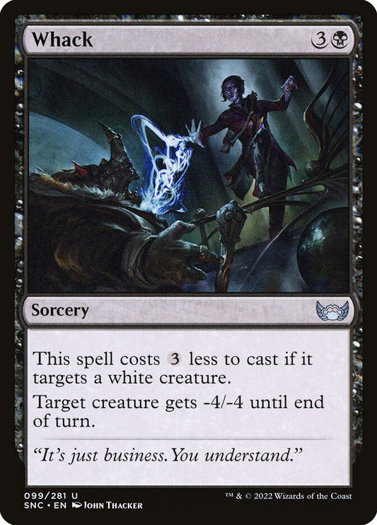 MTG Card Title: Whack SNC/99