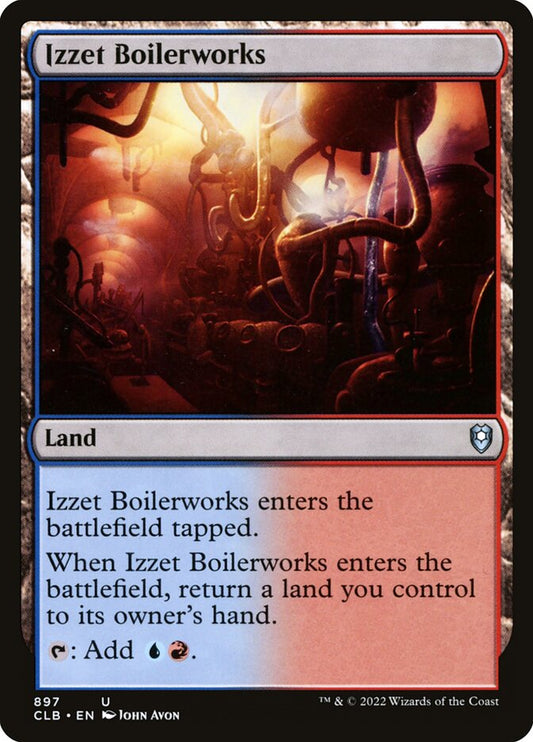 MTG Card Title: Izzet Boilerworks CLB/897