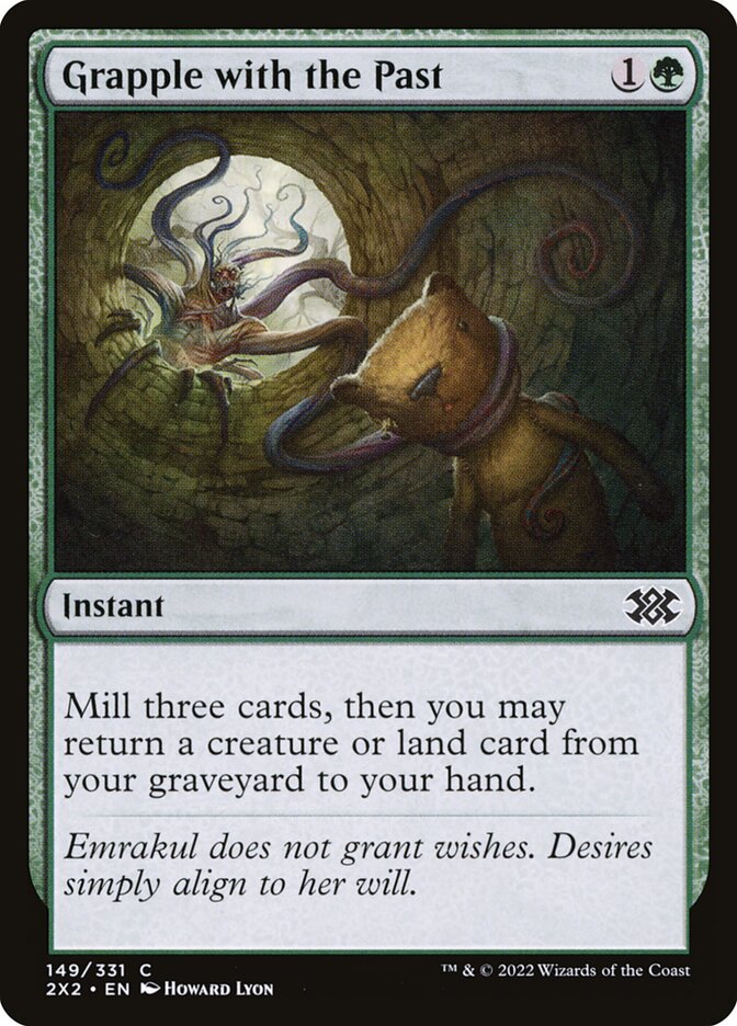 MTG Card Title: Grapple with the Past 2X2/149
