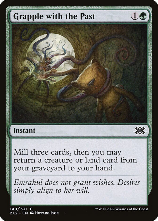 MTG Card Title: Grapple with the Past 2X2/149