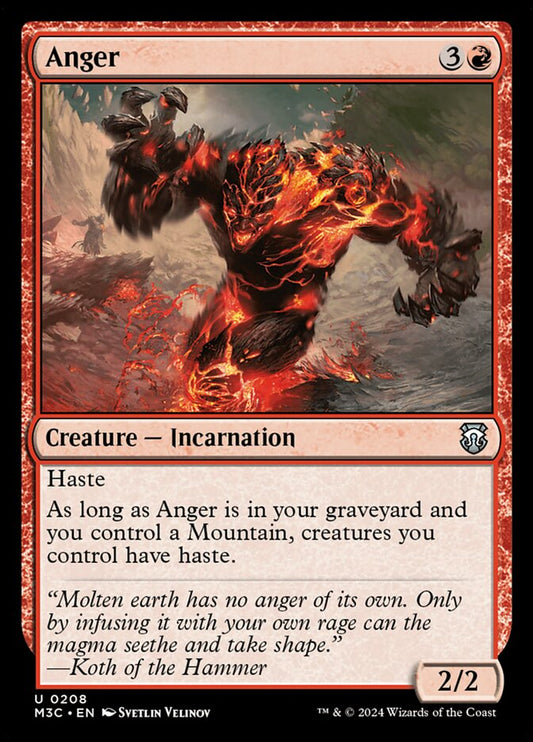 MTG Card Title: Anger M3C/208