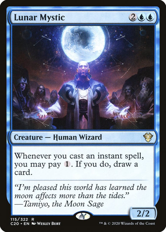 MTG Card Title: Lunar Mystic C20/115