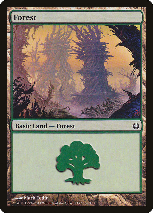 MTG Card Title: Forest MBS/154