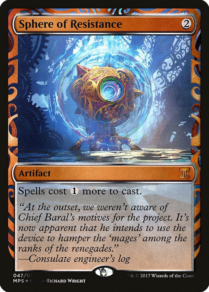 MTG Card Title: Sphere of Resistance MPS/47