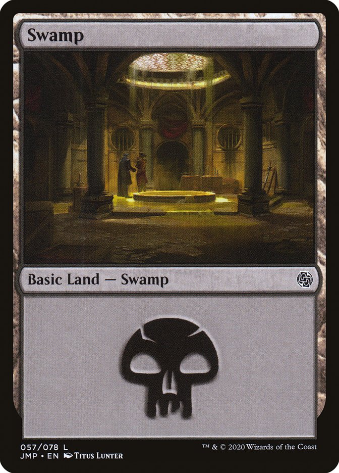 MTG Card Title: Swamp JMP/57