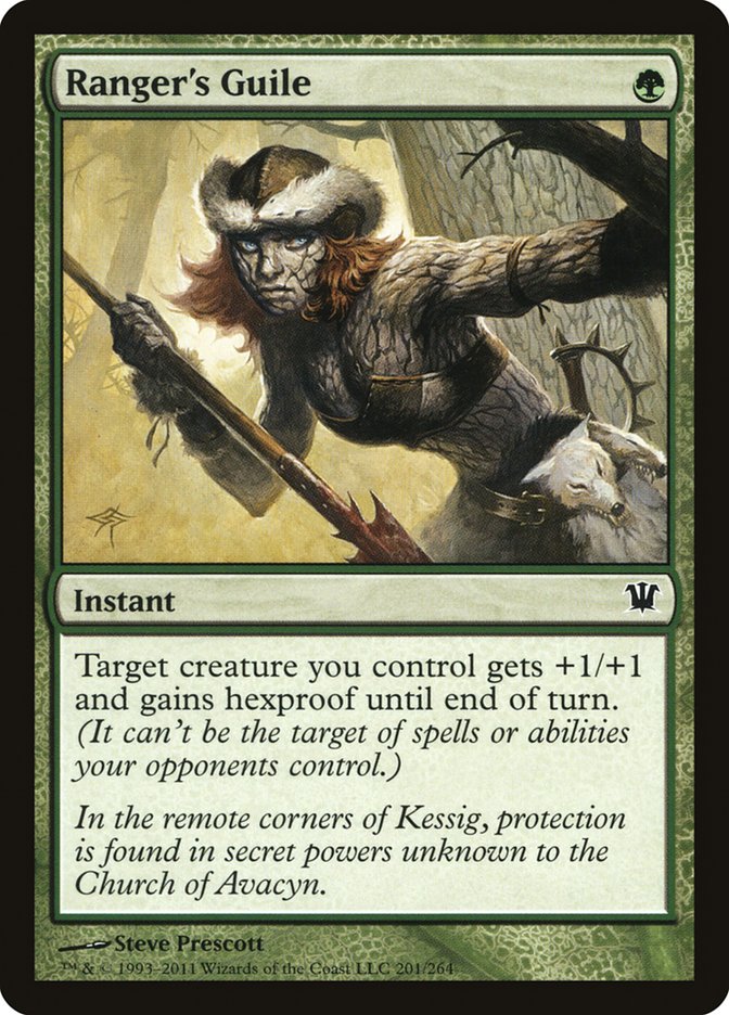 MTG Card Title: Ranger's Guile ISD/201