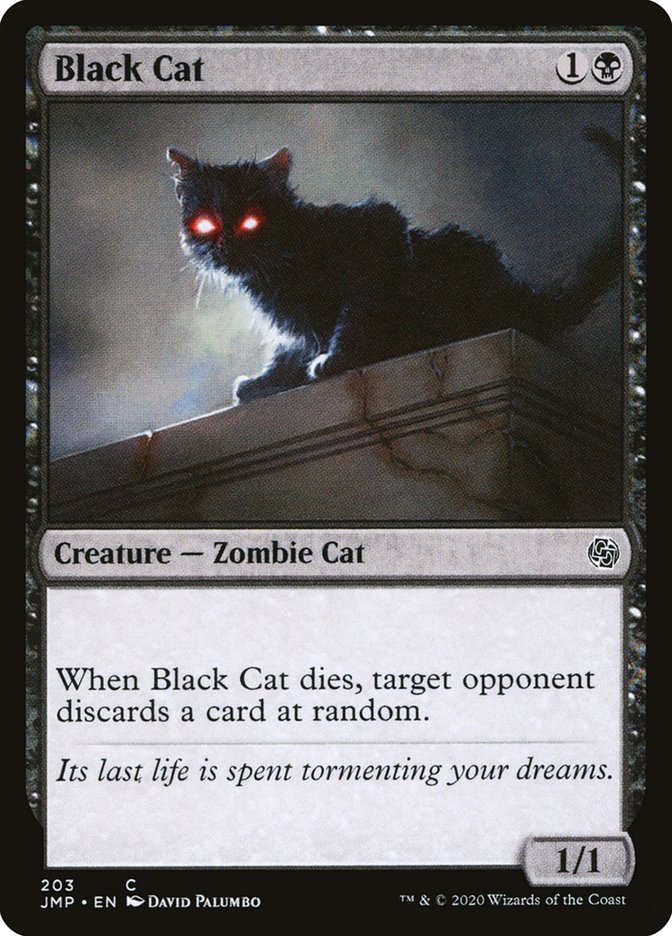 MTG Card Title: Black Cat JMP/203
