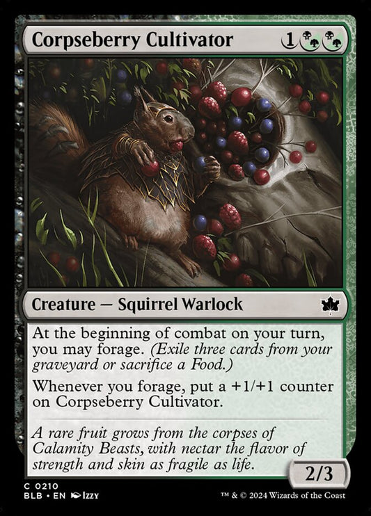 MTG Card Title: Corpseberry Cultivator BLB/210
