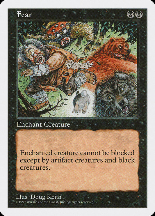 MTG Card Title: Fear 5ED/162