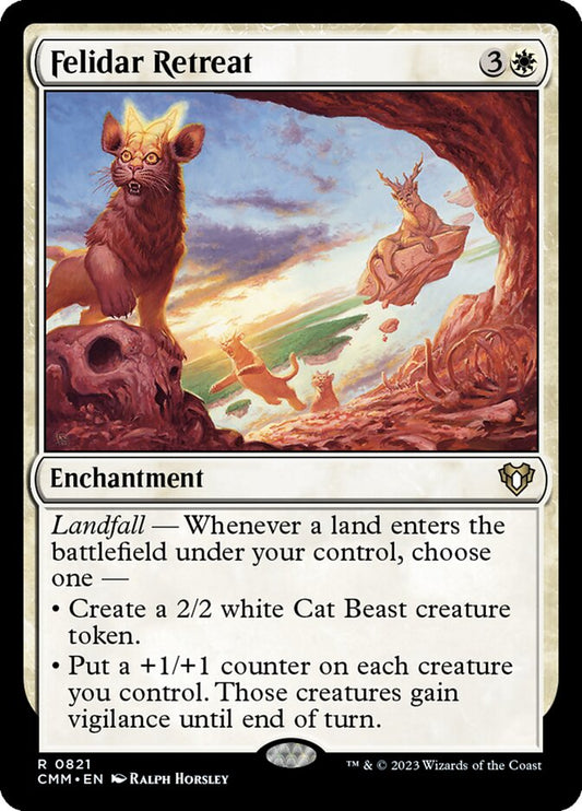 MTG Card Title: Felidar Retreat CMM/821
