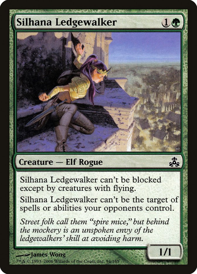 MTG Card Title: Silhana Ledgewalker GPT/94