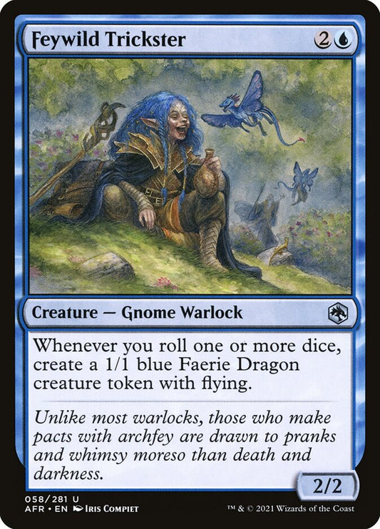 MTG Card Title: Feywild Trickster AFR/58