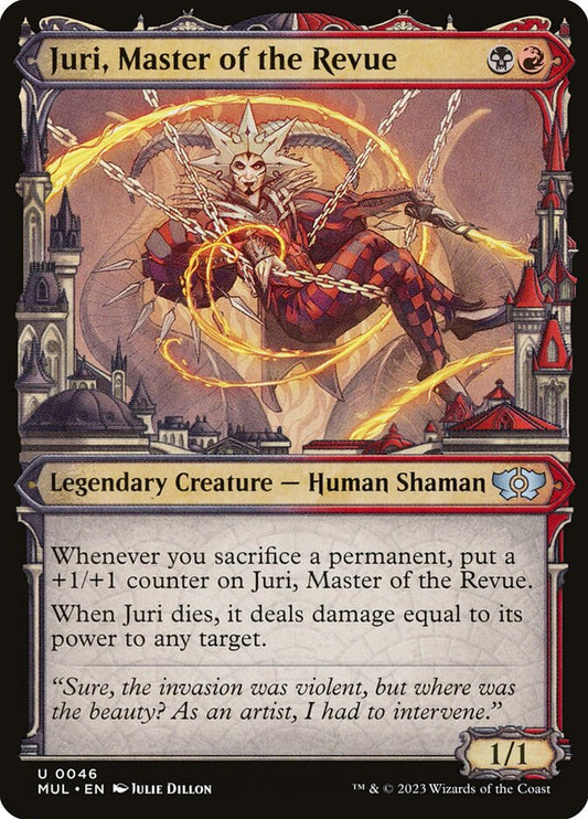 MTG Card Title: Juri, Master of the Revue MUL/46