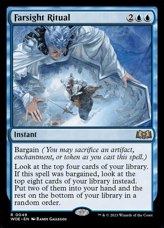 MTG Card Title: Farsight Ritual WOE/49