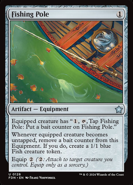MTG Card Title: Fishing Pole FDN/128