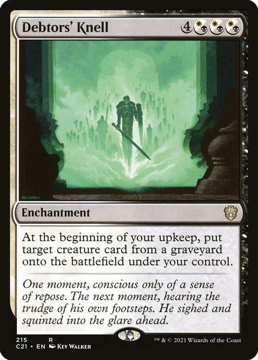 MTG Card Title: Debtors' Knell C21/215