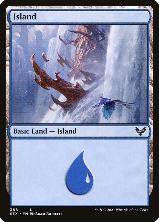MTG Card Title: Island STX/368