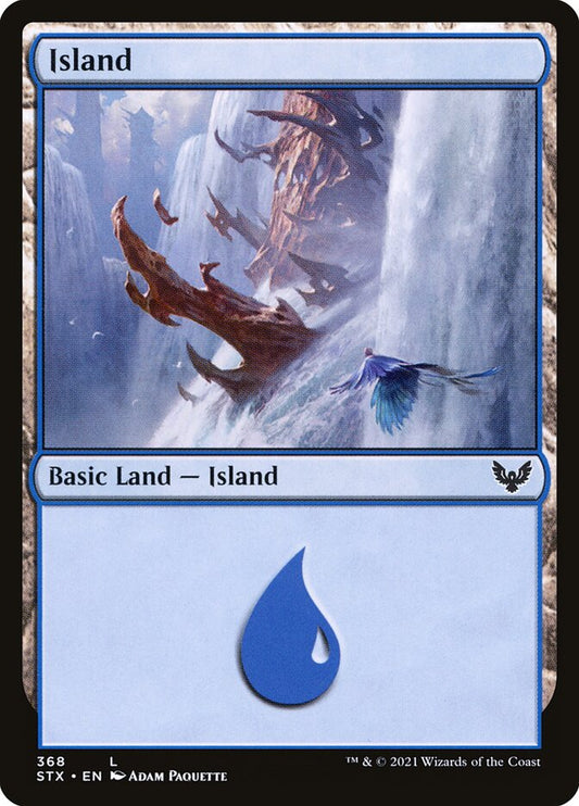 MTG Card Title: Island STX/368