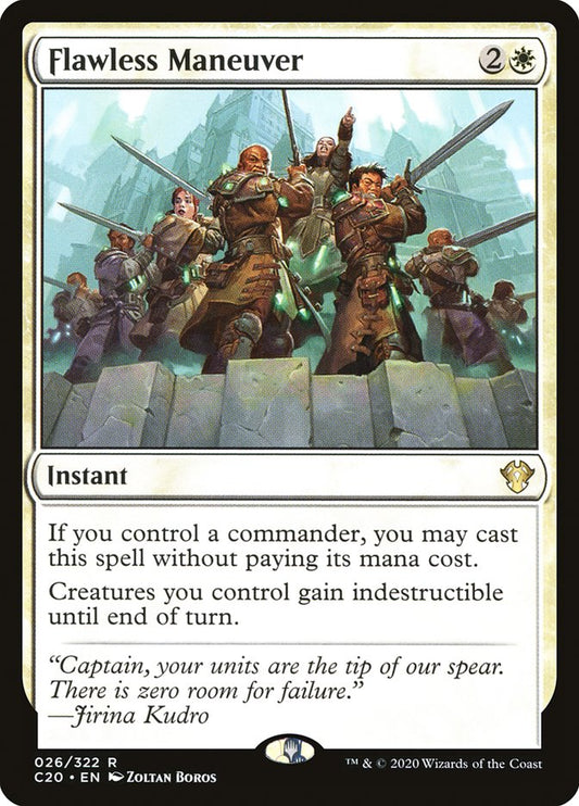 MTG Card Title: Flawless Maneuver C20/26