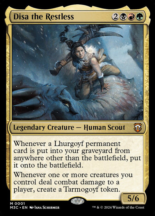 MTG Card Title: Disa the Restless M3C/1