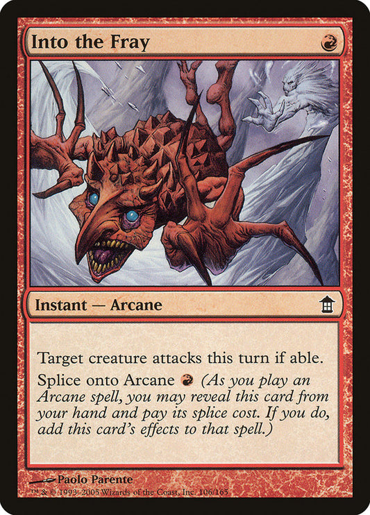 MTG Card Title: Into the Fray SOK/106