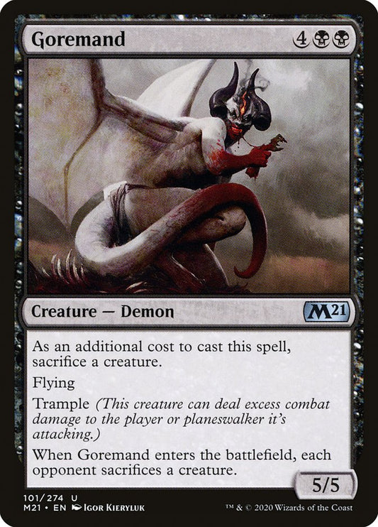 MTG Card Title: Goremand M21/101