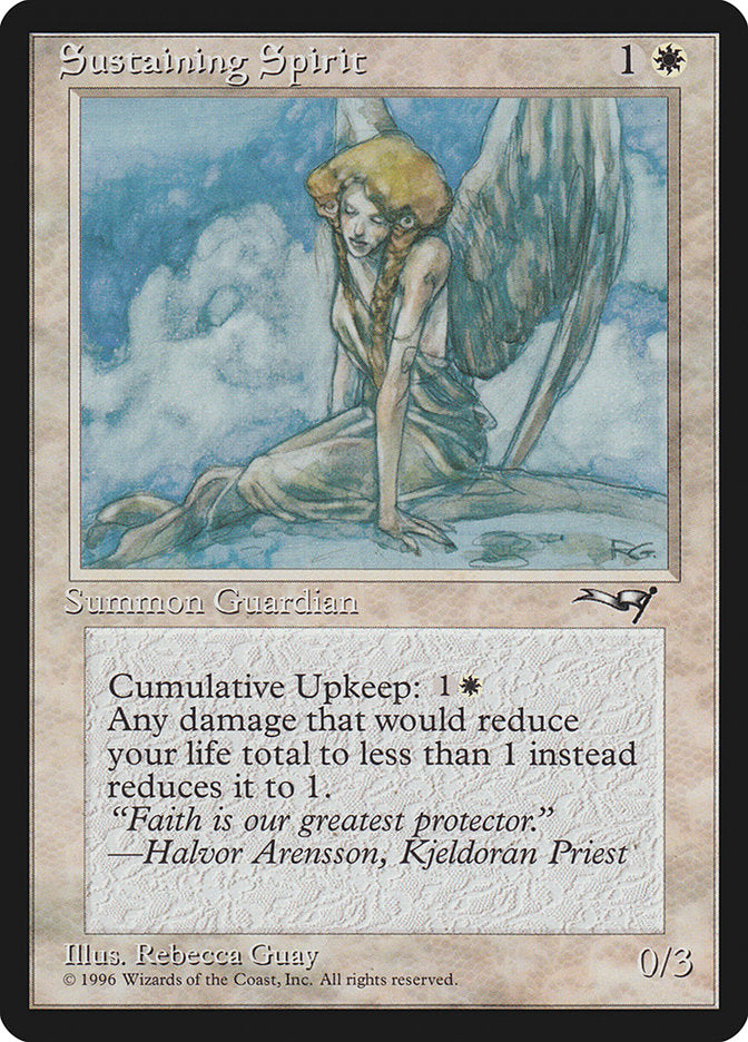 MTG Card Title: Sustaining Spirit ALL/18