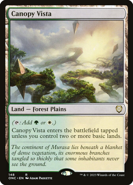 MTG Card Title: Canopy Vista ONC/148