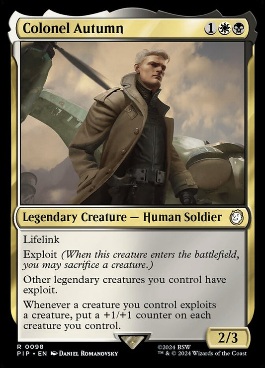 MTG Card Title: Colonel Autumn PIP/98