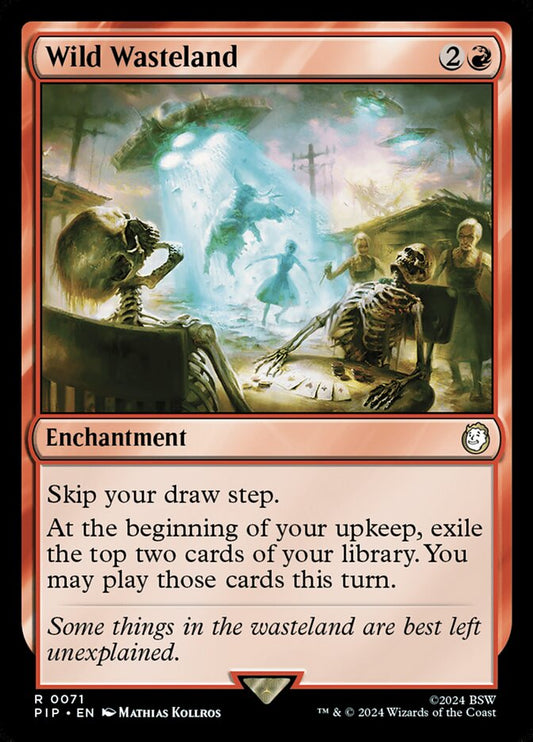 MTG Card Title: Wild Wasteland PIP/71