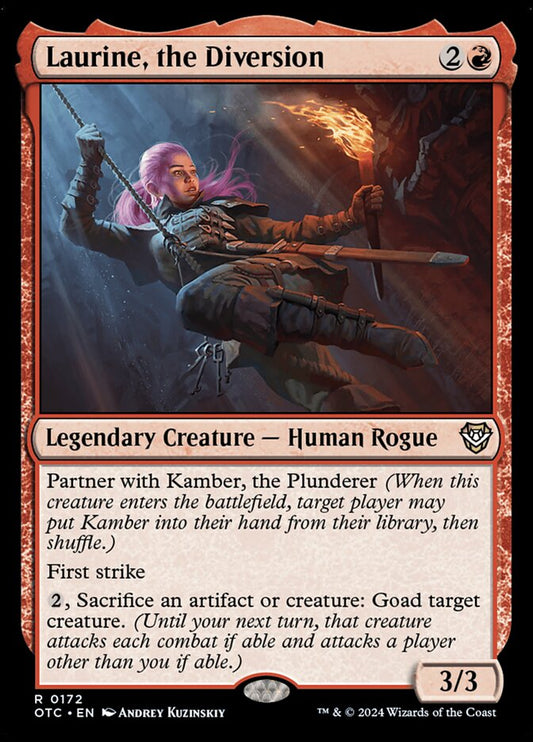 MTG Card Title: Laurine, the Diversion OTC/172