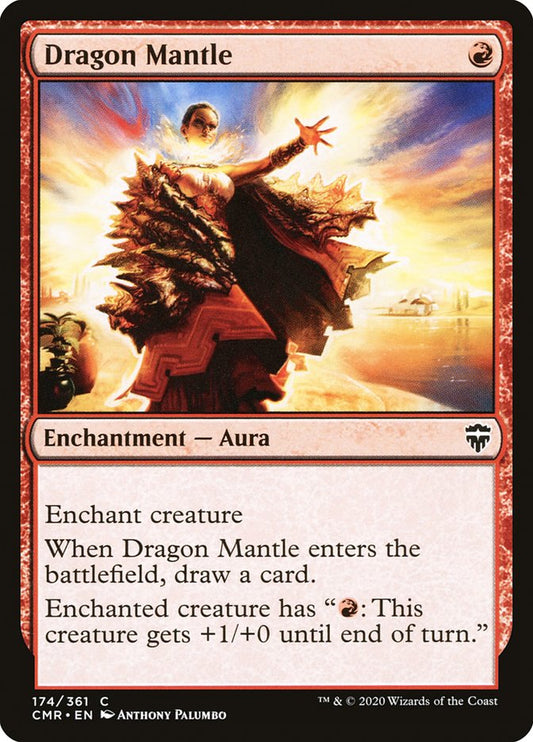 MTG Card Title: Dragon Mantle CMR/174