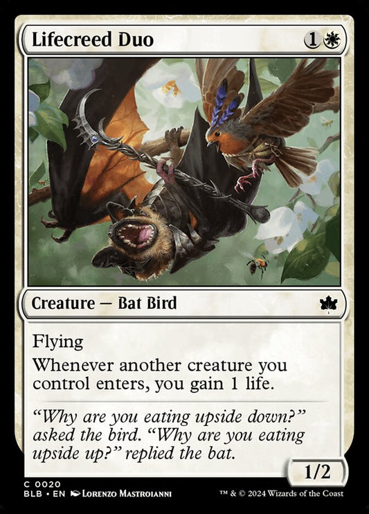 MTG Card Title: Lifecreed Duo BLB/20