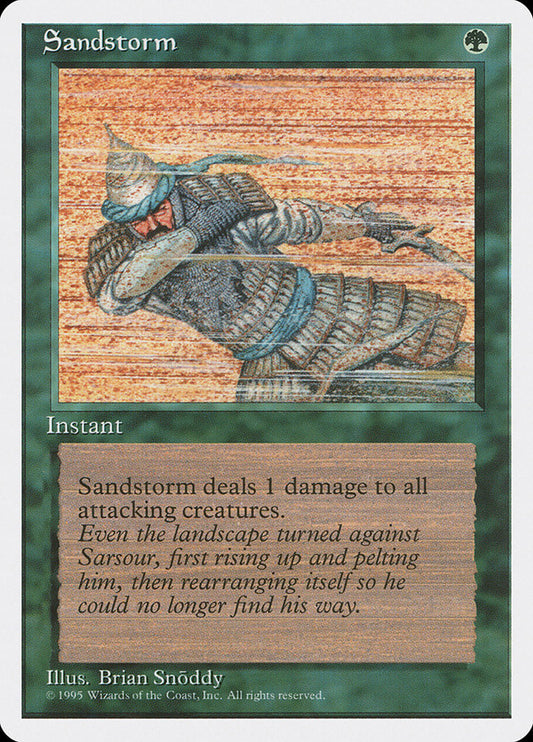 MTG Card Title: Sandstorm 4ED/269