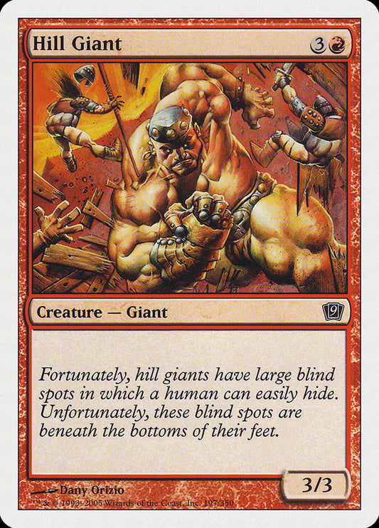 MTG Card Title: Hill Giant 9ED/197