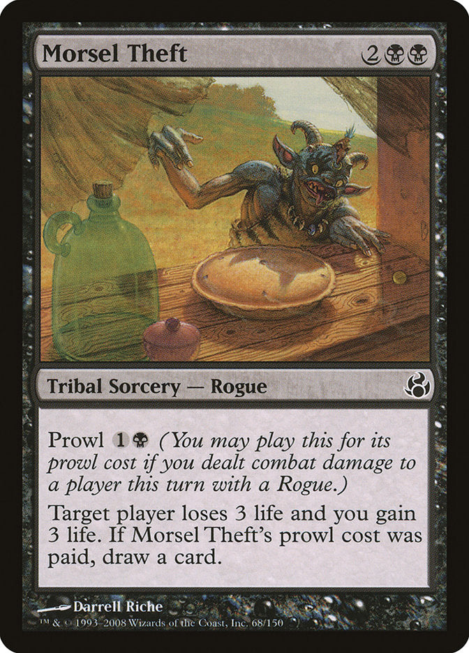 MTG Card Title: Morsel Theft MOR/68